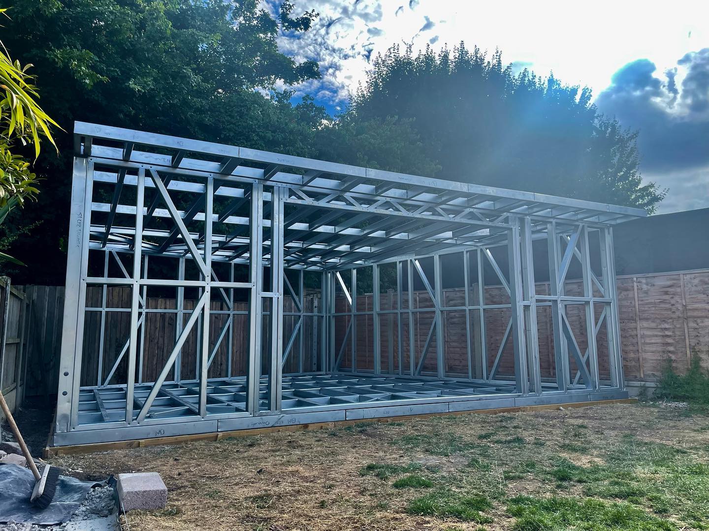 Steel Frame Buildings Ltd | Frames | Extensions & Porches | Lofts Decking And Patios | Garden Rooms | Foundations | Installations | Bespoke Design Service