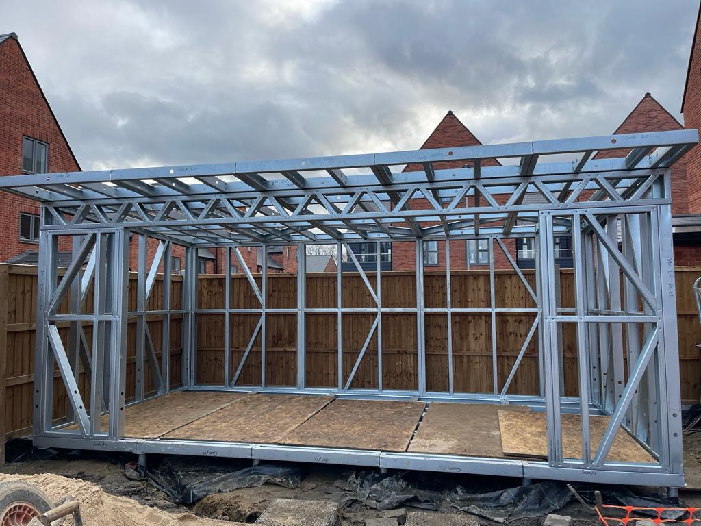 Steel Frame Buildings Ltd | Frames | Extensions & Porches | Lofts Decking And Patios | Garden Rooms | Foundations | Installations | Bespoke Design Service