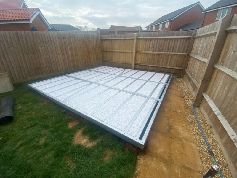 Steel Frame Buildings | Extensions & Porches | Garden Rooms | Lofts | Annexes | Foundations & Ground | Screws | Decks & Bases | Tiny Homes | Floating Homes