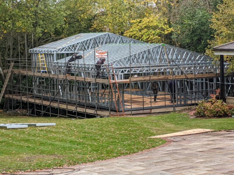 Steel Frame Buildings | Extensions & Porches | Garden Rooms | Lofts | Annexes | Foundations & Ground | Screws | Decks & Bases | Tiny Homes | Floating Homes