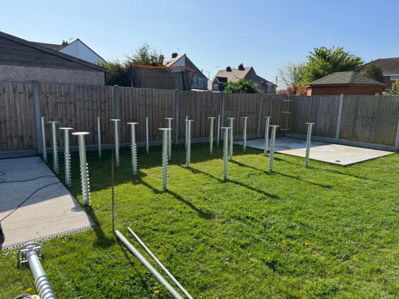 Steel Frame Buildings | Extensions & Porches | Garden Rooms | Lofts | Annexes | Foundations & Ground | Screws | Decks & Bases | Tiny Homes | Floating Homes