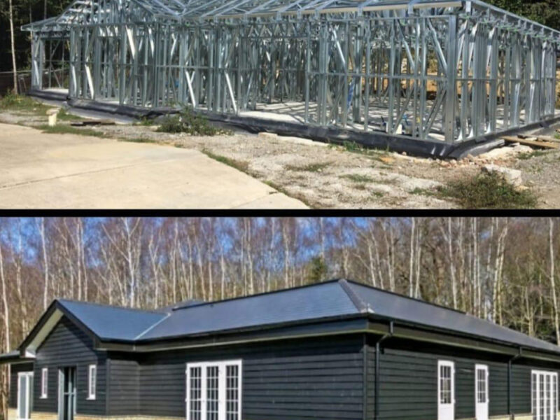 Steel Frame Buildings | Extensions & Porches | Garden Rooms | Lofts | Annexes | Foundations & Ground | Screws | Decks & Bases | Tiny Homes | Floating Homes